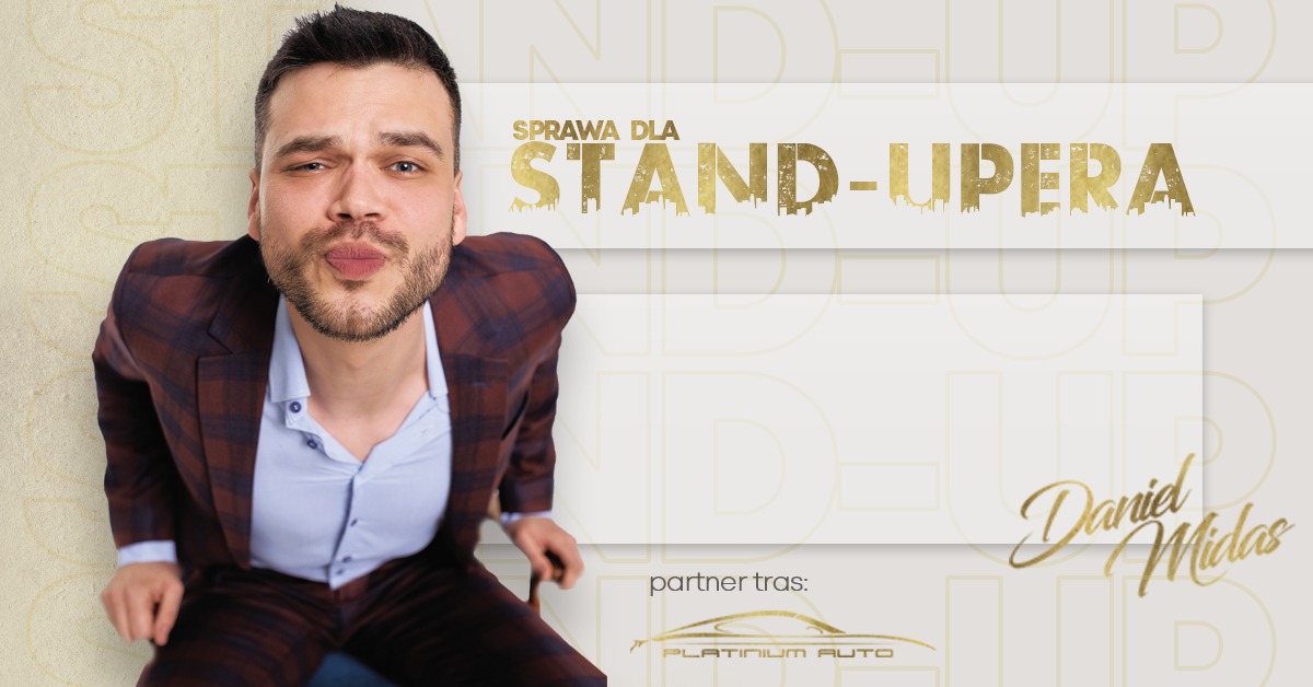 Stand-up Łódź | Daniel Midas w programie „Sprawa dla stand-upera”